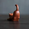 Minimalist and Cute Cat Tea Pet