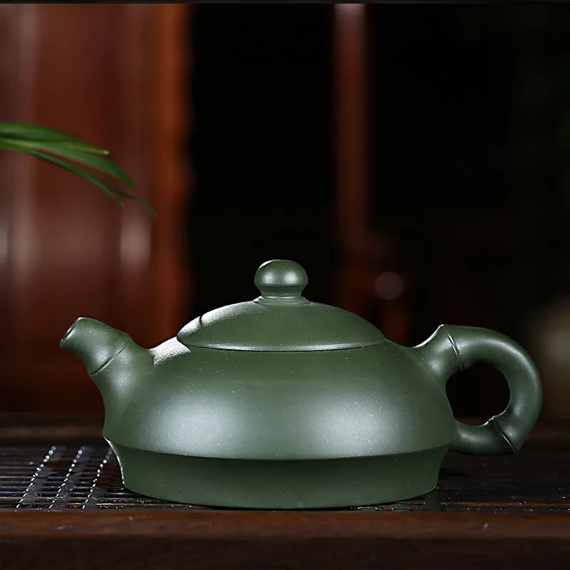 Green clay teapots