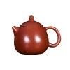 Handmade Zhuni Clay Dragon Egg Yixing Teapot