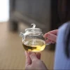 Small Glass Tea Pot, Borosilicate Teapot 150ML