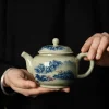 Little Vintage Ceramic Tea Pot, Kung Fu Tea Ware