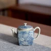 Chinese Ceramic Tea Pot, Kung Fu Tea Set