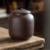 Large Airtight Yixing Purple Clay Yixing Tea Caddy