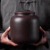 Large Airtight Yixing Purple Clay Yixing Tea Caddy