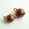 Yixing Zisha Clay Round Cap Xishi Teapot 90ML & 180ML