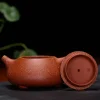 Large Purple Clay Yixing Teapot 240ML 19 Large Purple Clay Yixing Teapot with ergonomic handle, comfortable grip for daily tea time